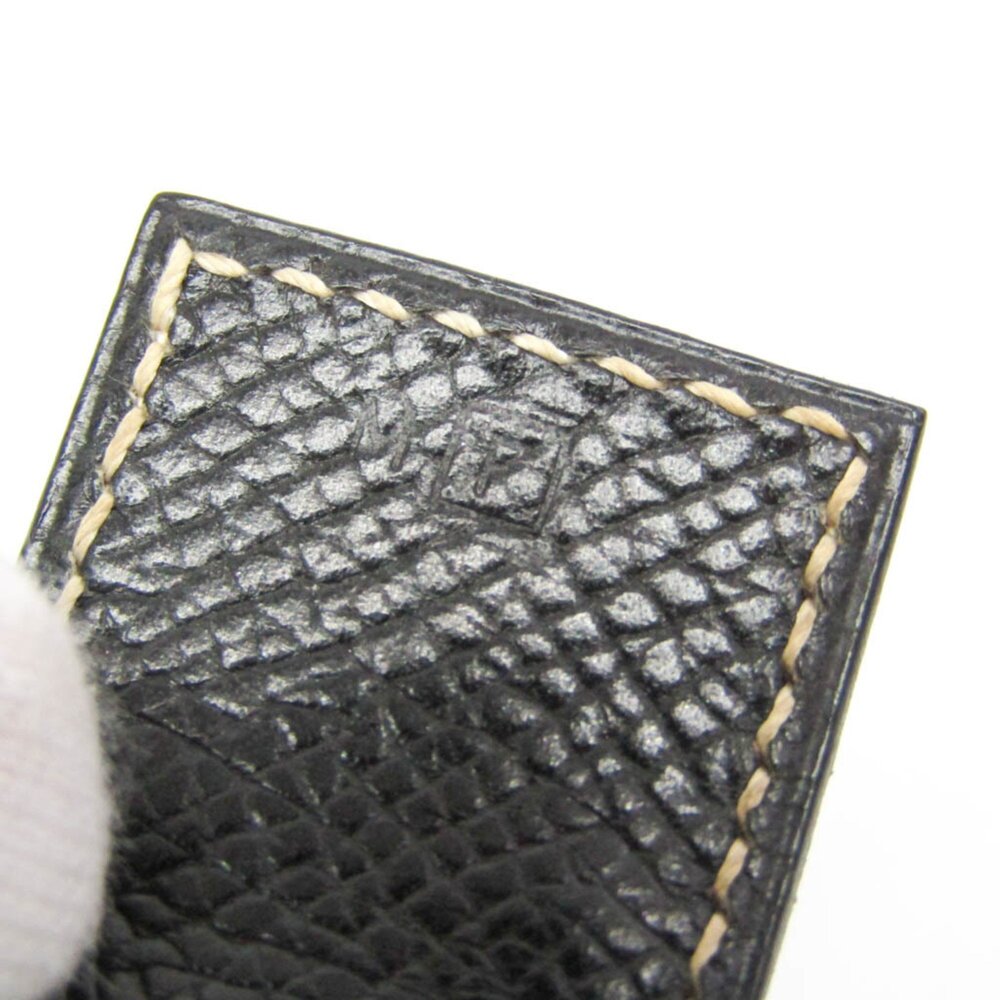 Hermes Nabab Leather Bangle Black - Picture 11 of 11